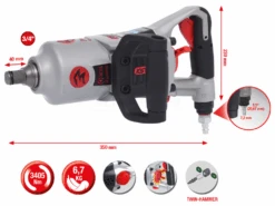 KS Tools 3/4" SuperMONSTER Hochleistungs-Druckluft-Schlagschrauber, 3405Nm - 515.3250 -Werkzeug Günstiges Geschäft kstools 515 3250 002