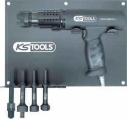 KS Tools Vibro-Impact Druckluft-Meißelhammer-Satz, 6-tlg. - 515.3880