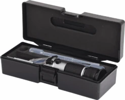 KS Tools Refraktometer - Optisches Prüfgerät Für Batterieflüssigkeit, Frostschutzmittel Und AdBlue®-Zusätze - 550.1285