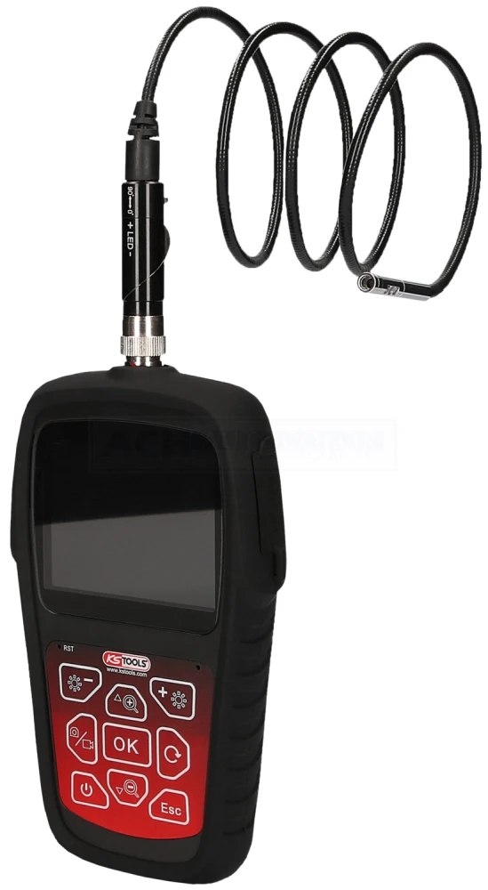 KS Tools HD-Videoskop-Satz Mit Ø 6,0 Mm 0° Und 90° HD Frontkamera-Sonde, Umschaltbar, 5-tlg. - 550.7500 1 KS Tools HD-Videoskop-Satz Mit Ø 6,0 Mm 0° Und 90° HD Frontkamera-Sonde, Umschaltbar, 5-tlg. - 550.7500