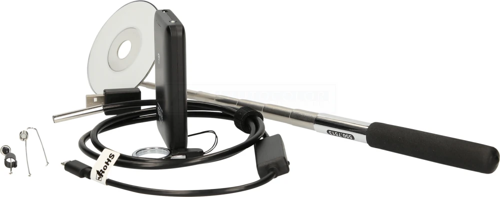 KS Tools Wi-Fi-Videoskop-Satz Mit Ø 5,5 Mm 0° HD Frontkamera-Sonde, 7-tlg. - 550.7510 3 KS Tools Wi-Fi-Videoskop-Satz Mit Ø 5,5 Mm 0° HD Frontkamera-Sonde, 7-tlg. - 550.7510 – Bild 3