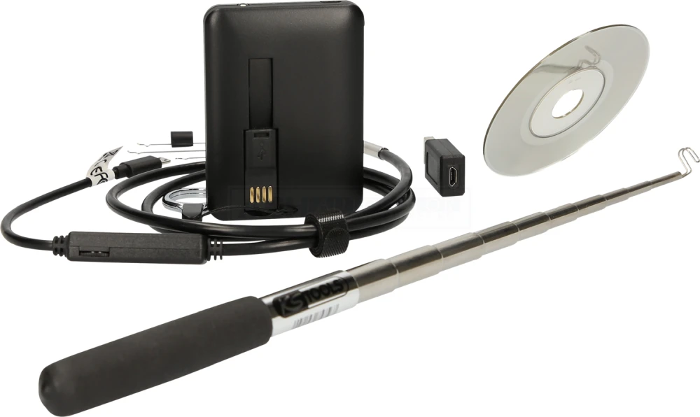 KS Tools Wi-Fi-Videoskop-Satz Mit Ø 5,5 Mm 0° HD Frontkamera-Sonde, 7-tlg. - 550.7510 4 KS Tools Wi-Fi-Videoskop-Satz Mit Ø 5,5 Mm 0° HD Frontkamera-Sonde, 7-tlg. - 550.7510 – Bild 4