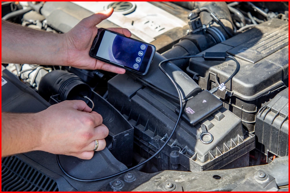 KS Tools Wi-Fi-Videoskop-Satz Mit Ø 5,5 Mm 0° HD Frontkamera-Sonde, 7-tlg. - 550.7510 8 KS Tools Wi-Fi-Videoskop-Satz Mit Ø 5,5 Mm 0° HD Frontkamera-Sonde, 7-tlg. - 550.7510 – Bild 8