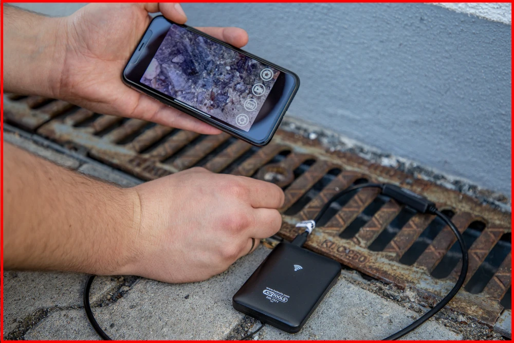 KS Tools Wi-Fi-Videoskop-Satz Mit Ø 5,5 Mm 0° HD Frontkamera-Sonde, 7-tlg. - 550.7510 10 KS Tools Wi-Fi-Videoskop-Satz Mit Ø 5,5 Mm 0° HD Frontkamera-Sonde, 7-tlg. - 550.7510 – Bild 10