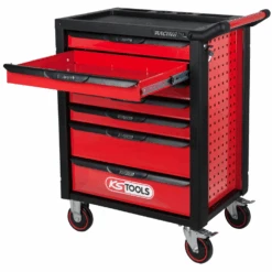 KS Tools Werkstattwagen 7 Schubladen ECOline SCHWARZ ROT 897.0007 -Werkzeug Günstiges Geschäft kstools 897 0007 005