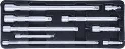 KS Tools 1/4"+3/8"+1/2" Verlängerungs-Satz, 9-tlg. - 911.0007 -Werkzeug Günstiges Geschäft kstools 911 0007 002
