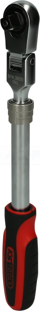 KS Tools 3/8" SlimPOWER Teleskop-Gelenk-Umschaltknarre, 72 Zahn - 914.3820 8 KS Tools 3/8" SlimPOWER Teleskop-Gelenk-Umschaltknarre, 72 Zahn - 914.3820 – Bild 8