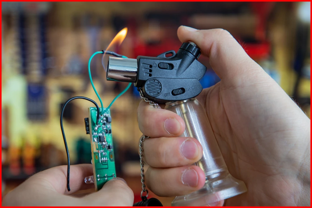 KS Tools Mini Taschenlötgerät, 80mm - 960.1110 5 KS Tools Mini Taschenlötgerät, 80mm - 960.1110 – Bild 5