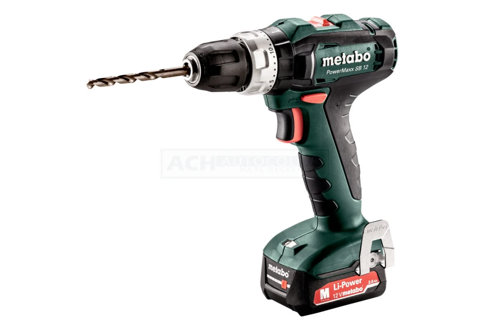 Metabo PowerMaxx SB 12 Akku-Schlagbohrmaschine - 601076500 1 Metabo PowerMaxx SB 12 Akku-Schlagbohrmaschine - 601076500