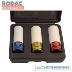 Rodac 1/2" Satz Dünnwandige Kraftstecknüsse 17mm 19mm 21mm