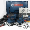 Bosch Akku Schwingschleifer GSS 18V-10 & Stichsäge 06015A5101 + 2x 5Ah + L-Boxx 06015A5101
